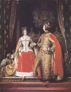 Queen Victoria and Prince Albert at the Bal Costume of 12 May 1842 (mk25)